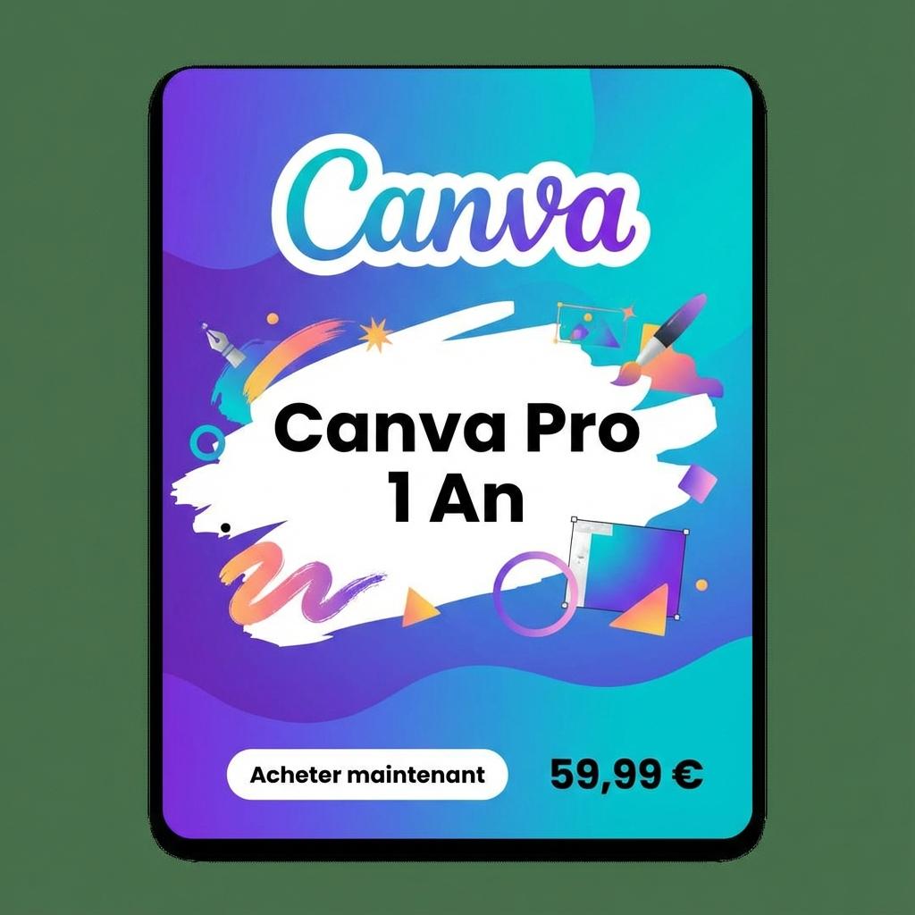 Canva Pro 1 An