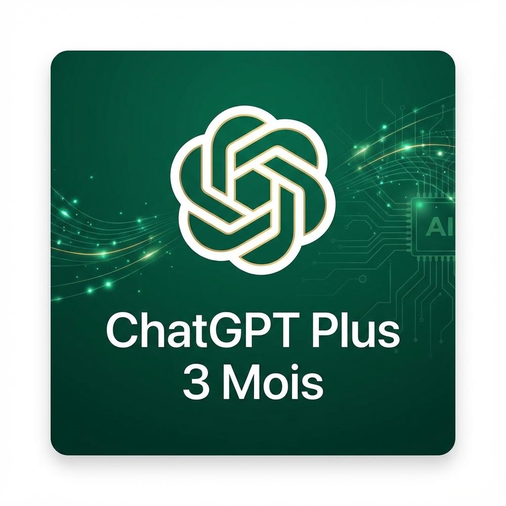 ChatGPT Plus 3 Mois