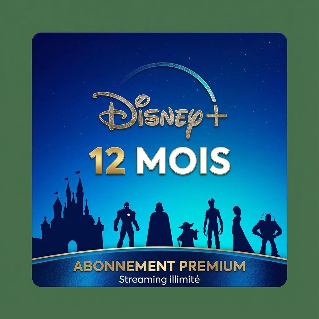 Disney+ 12 Mois