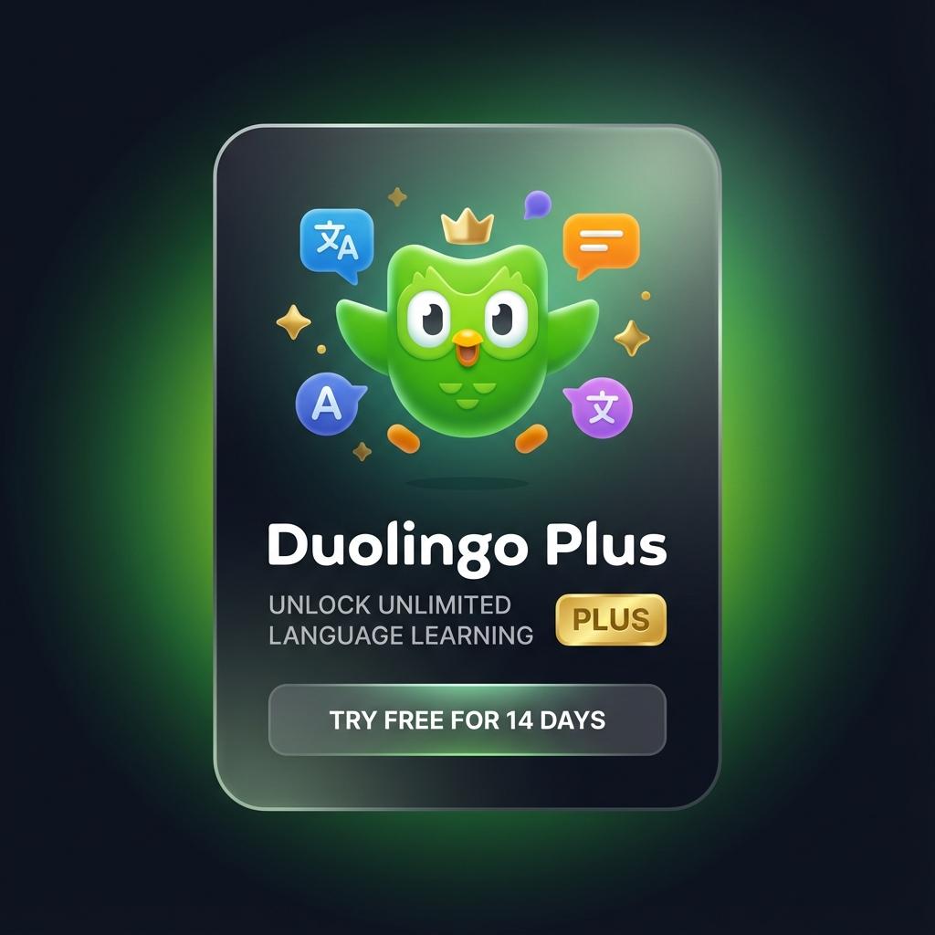 Duolingo Personal 12 Mois